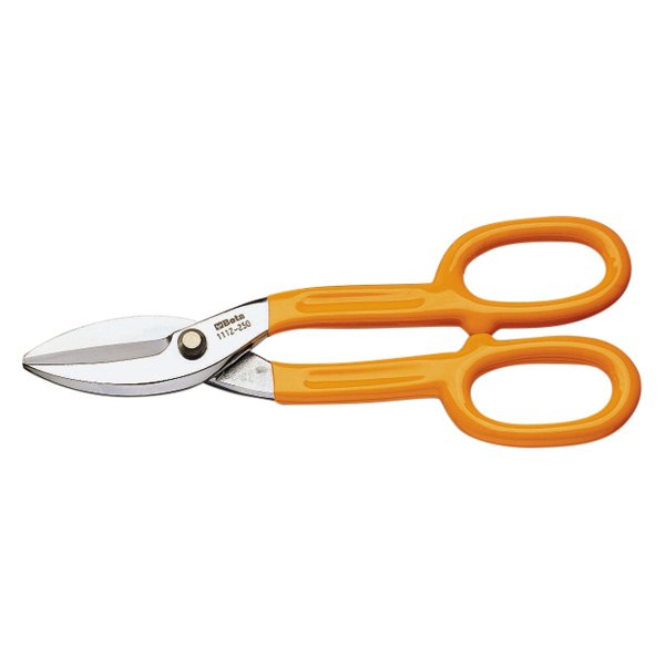 1112 375-TIN SNIPS STRAIGHT WIDE BLADES