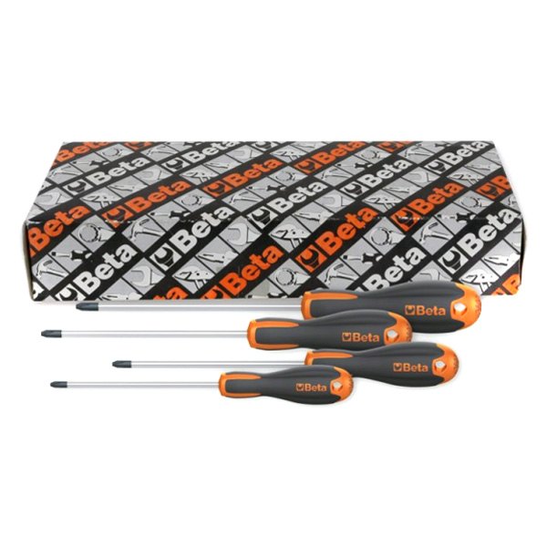 1209E/PZ-S4-SET OF 4 SCREWDRIVERS CROSS