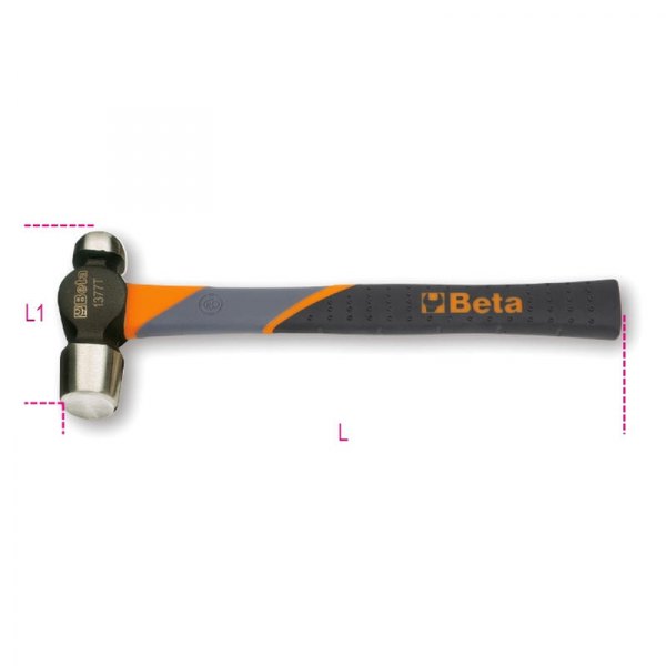 1377T 340-BALL PEIN HAMMERS FIBRE SHAFTS