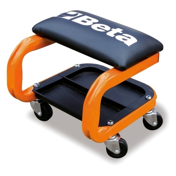 2252-G-SEAT WITH CASTORS GREY