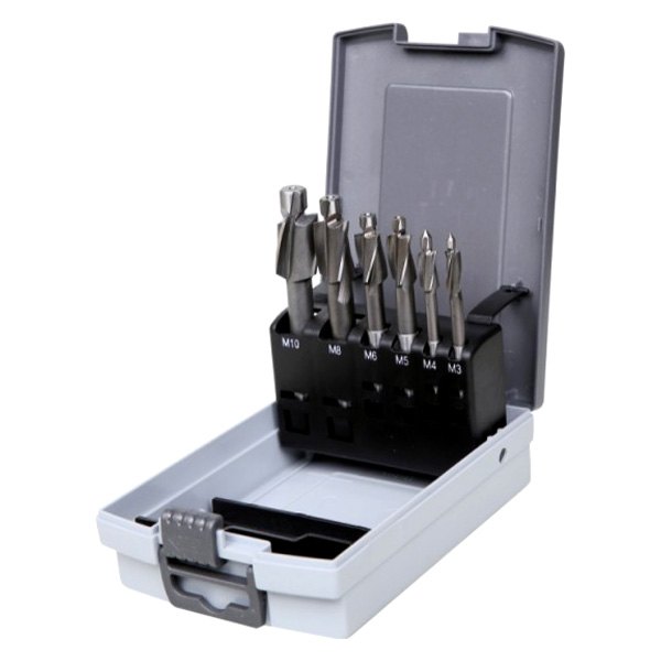 421/SP6-SET 6 COUNTERSINKS + GUIDE PINS