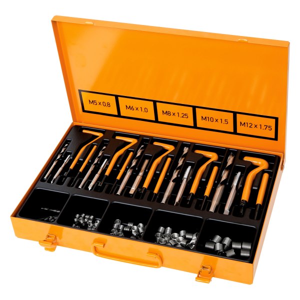 437U/E M6-STAINLESS STEEL HELICOIDS 25PC