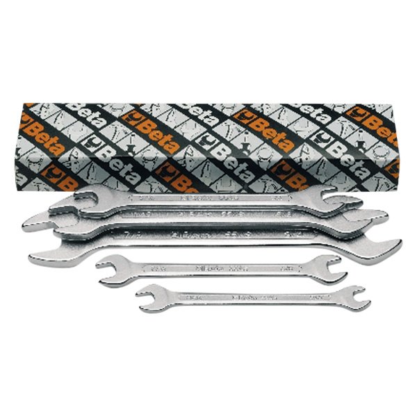 55AS/5-SET OF 5 DOUBLE OPEN END WRENCHES