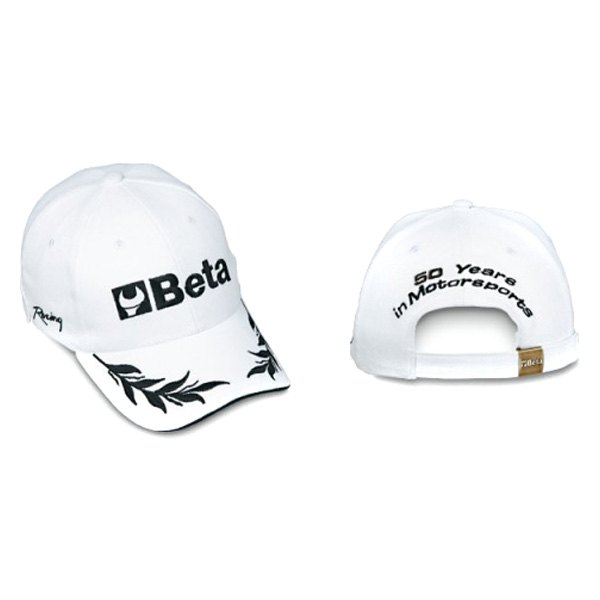 9525B-CAP ADJUSTAB. BUCKLE STRAP WHITE