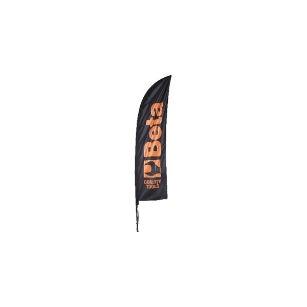9561VV 2,5-SAIL FLAG, 2X0.50 M WITH POLE
