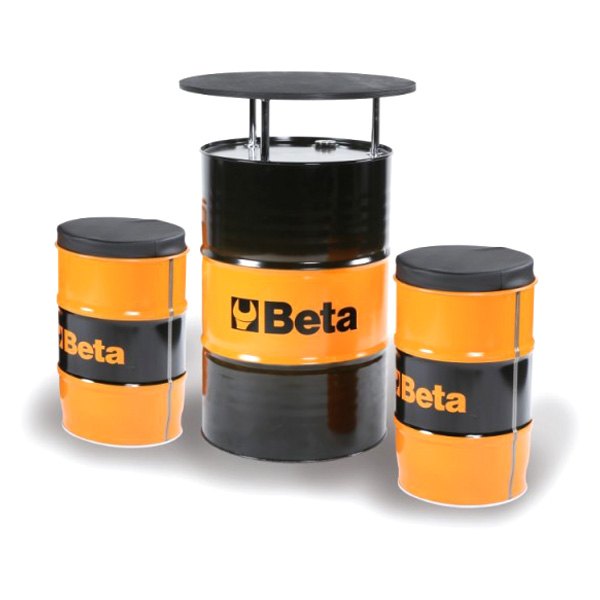 9565K-DRUM TABLE WITH TWO SEATS