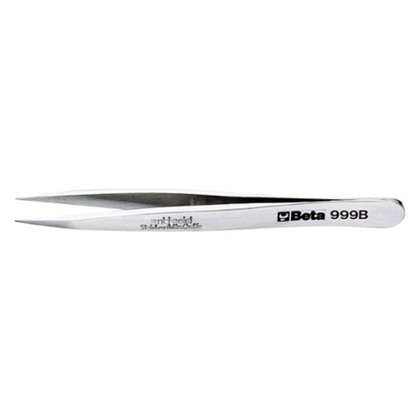 999B-STRONG STRAIGHT SPRING TWEEZERS