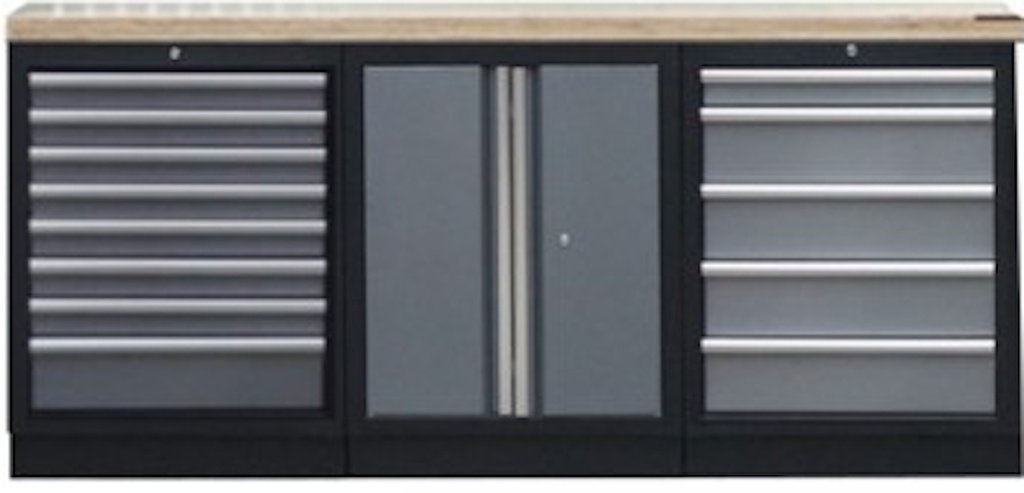3 PC WORKSHOP SYSTEM TIMBER