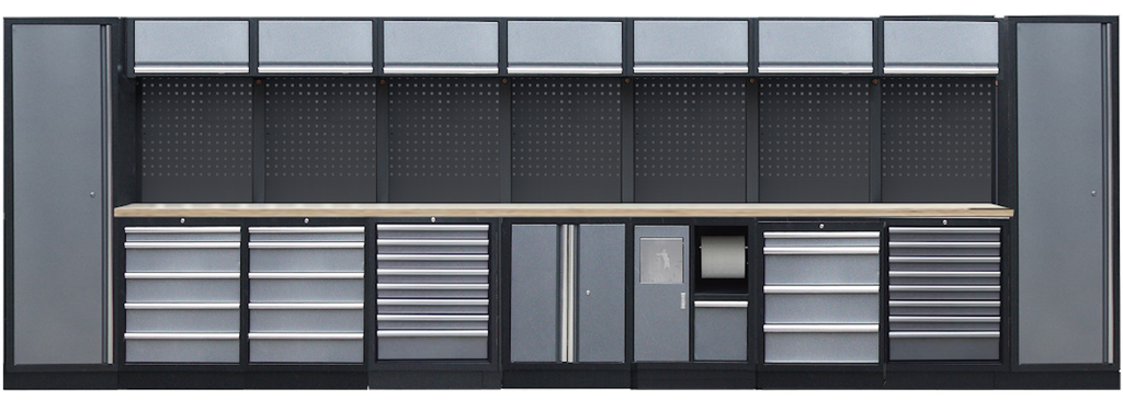 WORKSHOP SERIES 9-PIECE WITH WOODEN WORKTOP