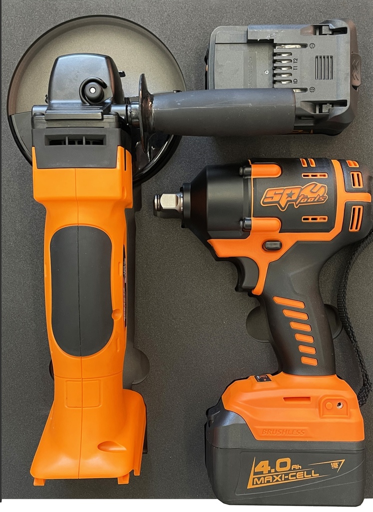 5PC 18V POWER TOOLS COMBO KIT IN EVA FOAM