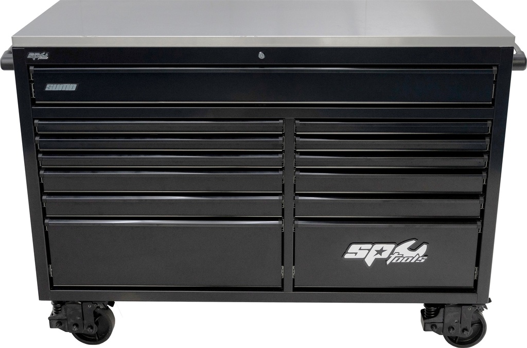 610 PC TOOLKIT IN USA ROLLERCAB 13 DRAWERS XL