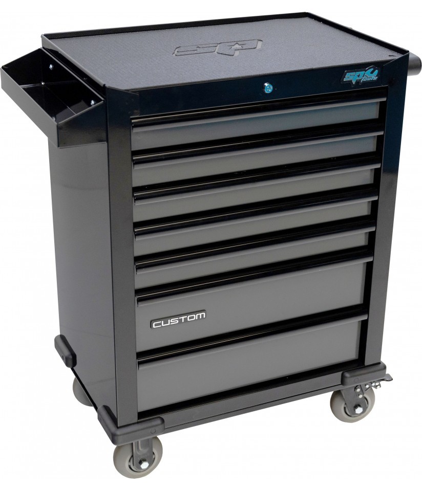 TOOLKIT 233 PC IN CUSTOM SERIES ROLLERCABINET BLACK/GREY