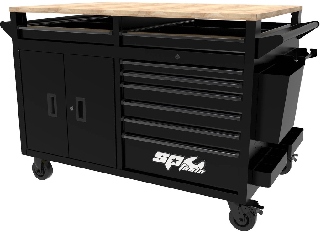 THE BIG SUMO 390 PC TOOLKIT 16 DRAWERS XXL WOOD