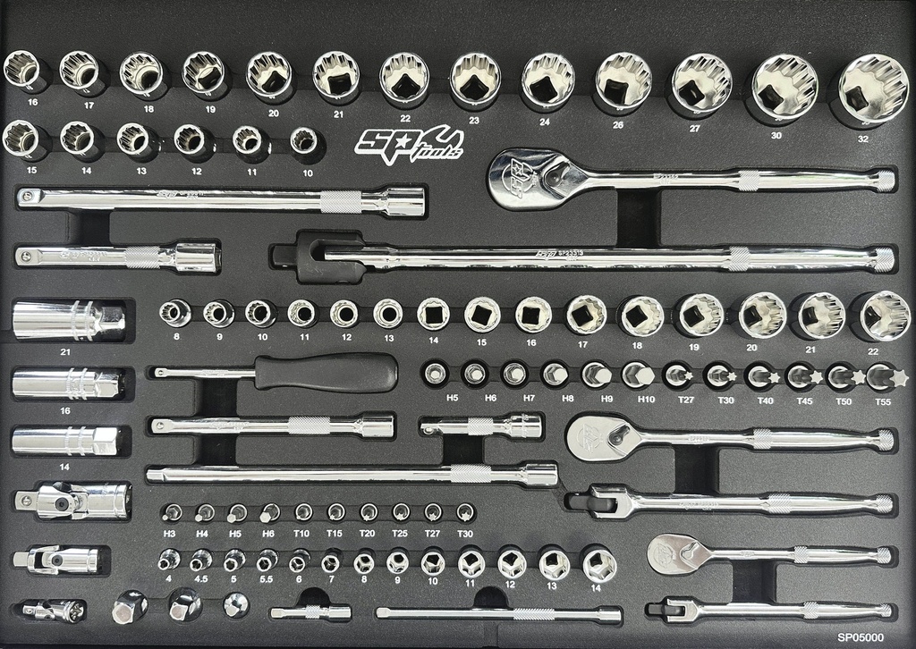EVA TOOLKIT 86PC MS SOCKETS AND ACCESSORIES DRAWER