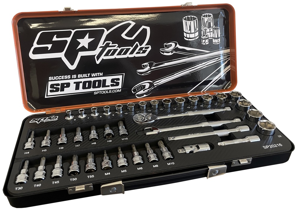 3/8" SOCKET SET METRIC 39PC