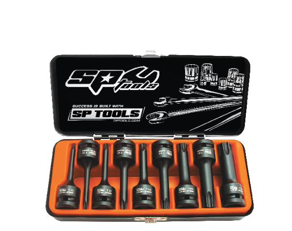SOCKET SET IMPACT 1/2DR TORX 9PC