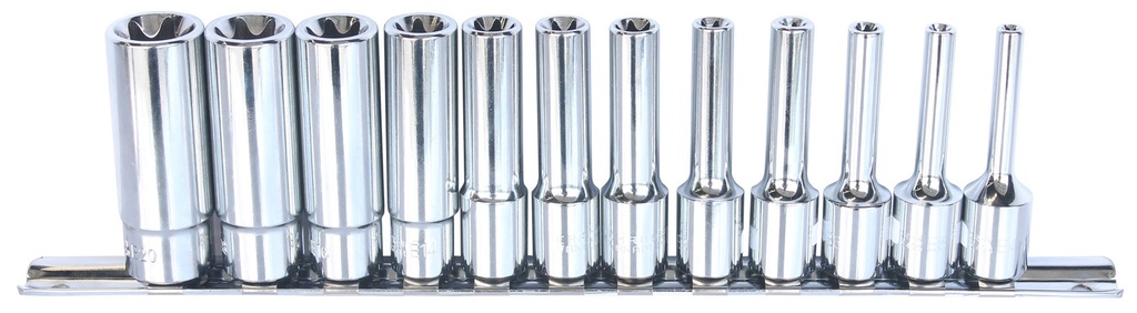 12PC 3/8" DEEP E-TORX SOCKET SET