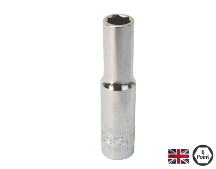SOCKET 1/4dr 6pt SAE DEEP 11/32"