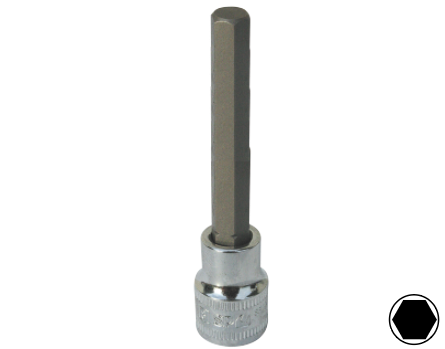 SOCKET 3/8" INHEX H9 (100MM)