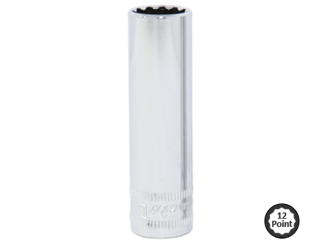 SOCKET 3/8DR 12PT DEEP METRIC 14MM