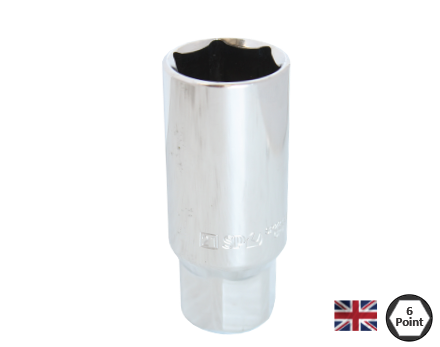 SOCKET 3/8 DR 6PT SPARK PLUG 13/16AF