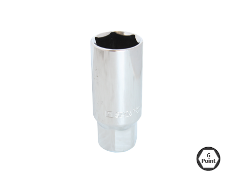 SOCKET 3/8DR 6PT SPARK PLUG 16MM