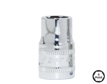 SOCKET 3/8DR 6PT METRIC 18MM