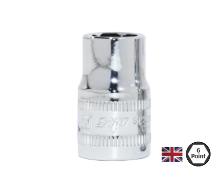 SOCKET 3/8DR 6PT SAE 3/8"