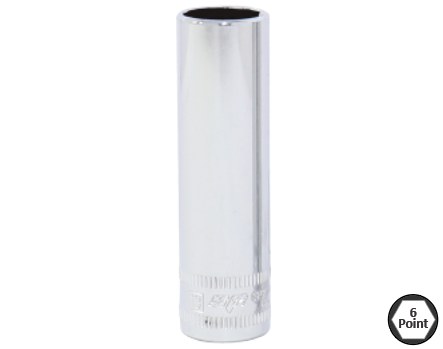 SOCKET 3/8DR 6PT DEEP METRIC 13MM