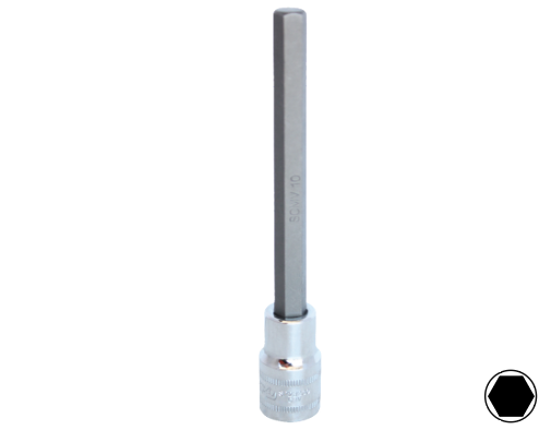 SOCKET INHEX 1/2"DR (140MM LONG) 14MM