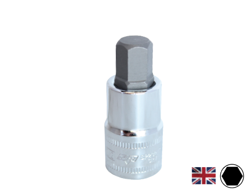 1/2" INCH INHEX SOCKET - SHORT 55MM 5/8"