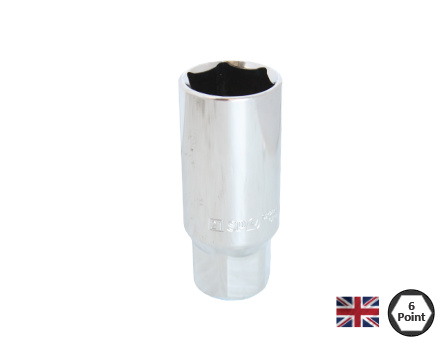 SOCKET 1/2dr SPARK PLUG  5/8"