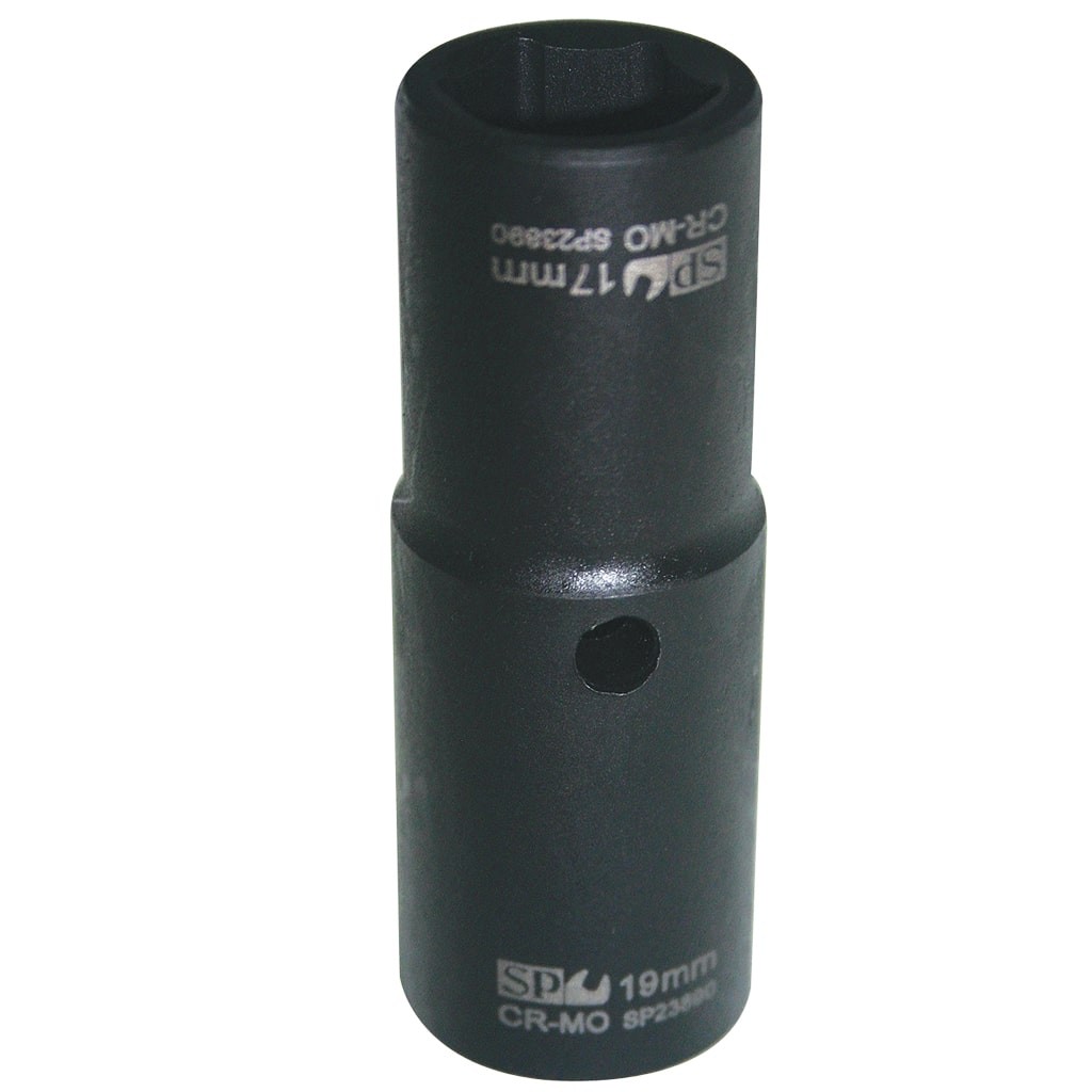 SOCKET IMPACT FLIP 1/2DR METRIC 19X21MM