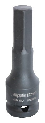SOCKET IMPACT 1/2"DR INHEX METRIC 19MM