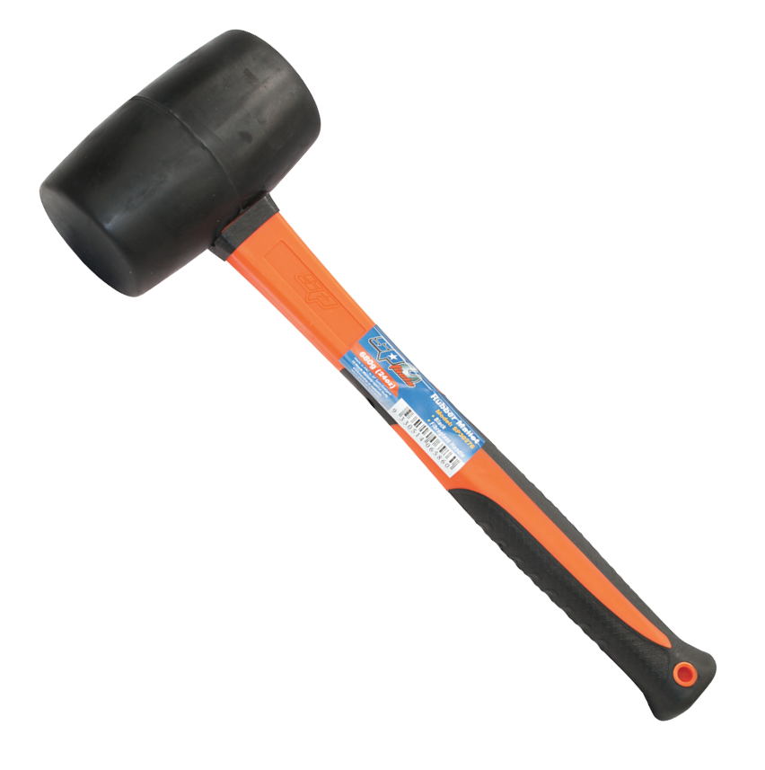 HAMMER RUBBER MALLET BLACK 450 GR