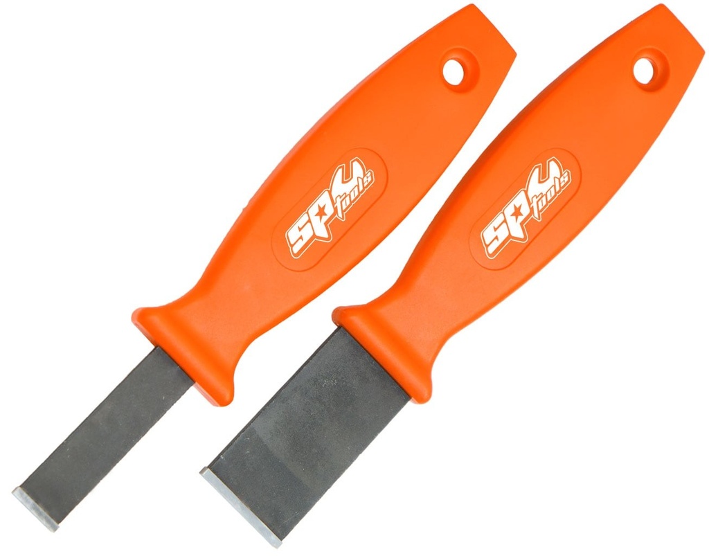 SCRAPER SET - CARBIDE 2 PARTS    
