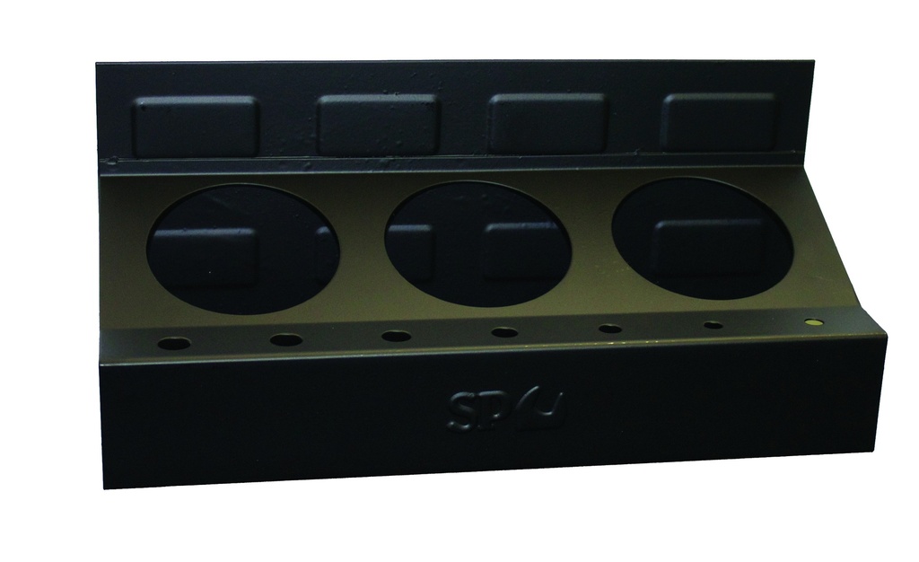 MAGNETIC HOLDER - 3 HOLE SPRAY CAN