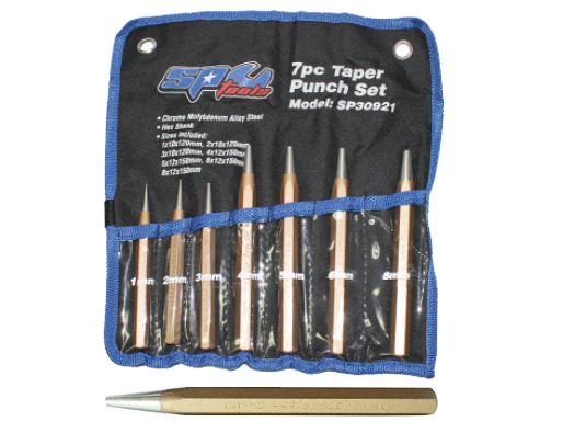 TAPER PUNCH SET 7PC
