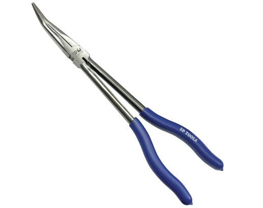 PLIER LONG HANDLE 275MM BENT 45 DEGREE