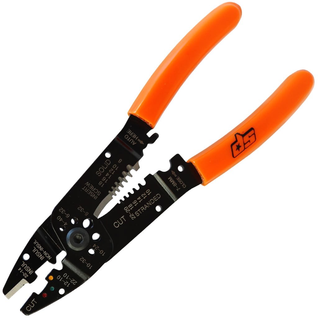 CRIMPER INSULATED & OPEN BARREL TERMINAL 225MM