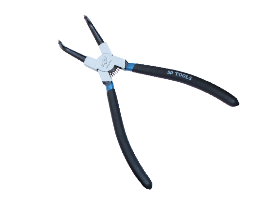 CIRCLIP PLIER 140MM BENT INTERNAL