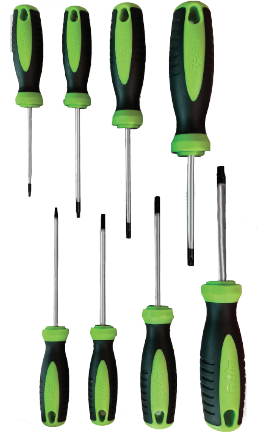 TORX SCREWDRIVERSET 8PC
