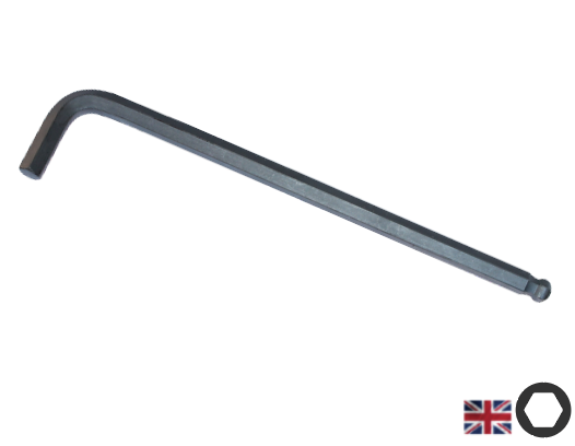 Hex Key Inch 1/4" - Black