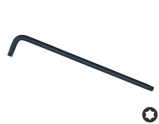 TORX KEY BLACK T40 (PK5)