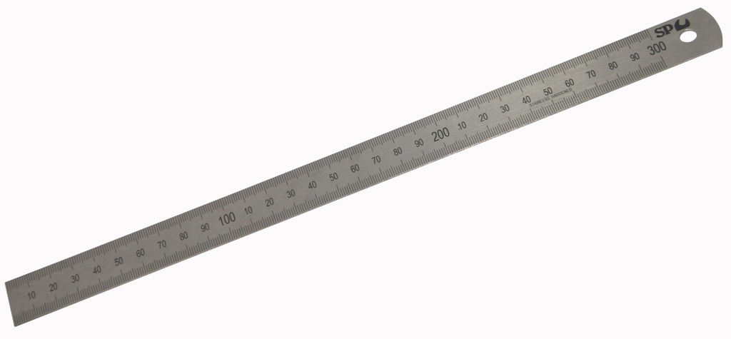 RULER STAINLESS STEEL 300MM