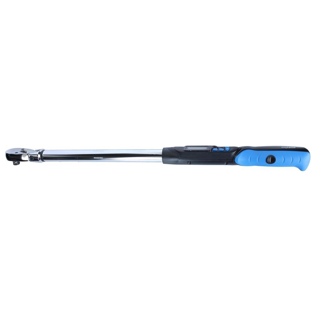 FLEX HEAD DIGITAL TORQUE WRENCH 1/2" 10-200Nm
