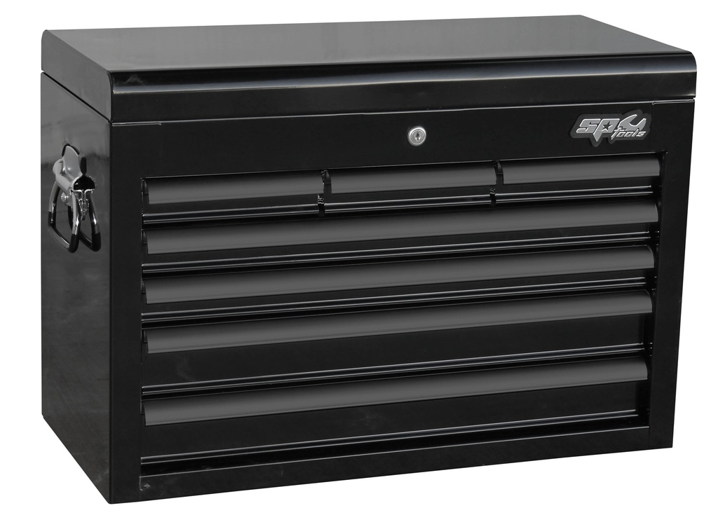 TOOL BOX STEEL 668MM 7 DRAWER BLACK/BLACK