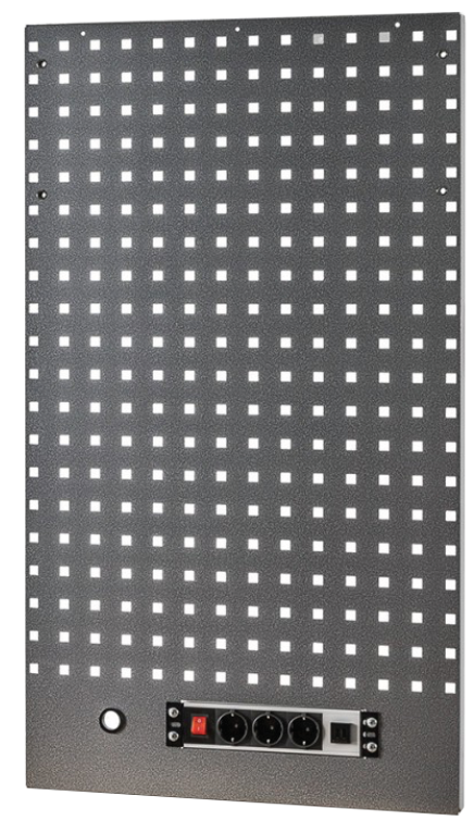 HANGING PANEL WITH EU POWER BOARD FOR WORKSHOP SERIES