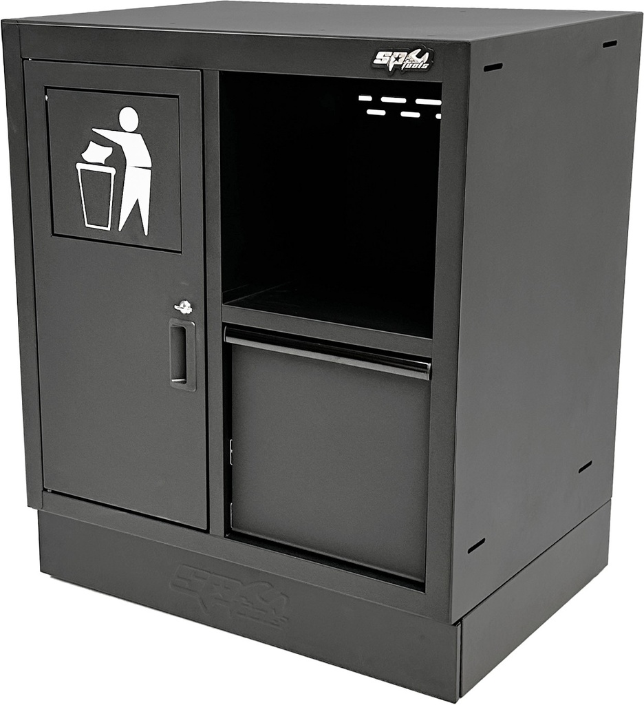 MULTIFUNCTIONAL WASTE/RECYCLING CABINET FOR SUMO WORKSHOP SERIES