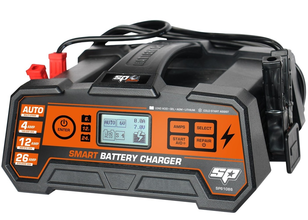 CHARGER BATTERY MULTI VOLT 26 AMP 8 STAGE
